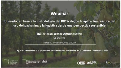 Webinar: Aplicación práctica del uso del packaging y la logística desde una perspectiva sostenible