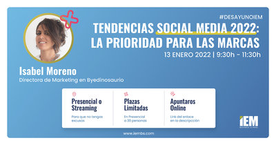 Tendencias Social Media para 2022: la prioridad para las marcas