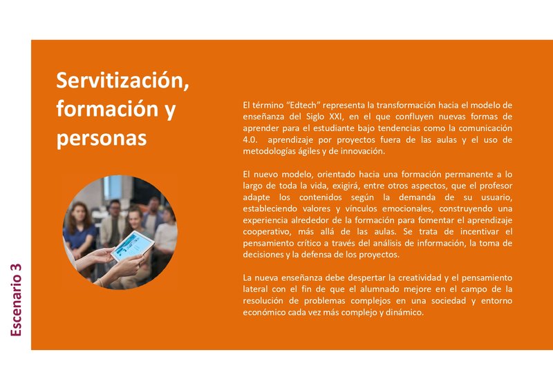 ESCENARIO 3 SERVITIZACI�N