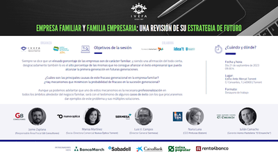 Empresa﻿ Familiar y Familia Empresaria: Una revisi�n de su estrategia de futuro