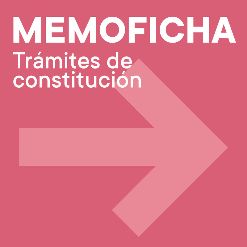 Memofichas B Tr�mites de constituci�n