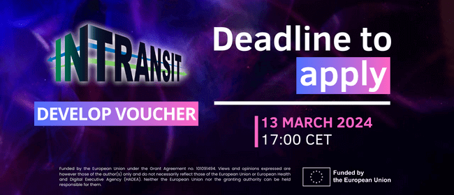 1� convocatoria DEVELOP De In Transit