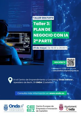 Taller 3 con Inteligencia Artificial: Plan de Negocio con chatgpt , 2� parte