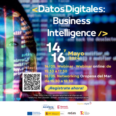 Networking: Datos digitales - Business Intelligence. Oropesa del Mar y Online