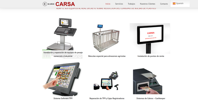 Soluciones integrales de pesaje, cobro y gesti�n en Alicante: Carsa