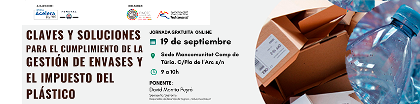 Claves y soluciones para el cumplimiento de la gesti�n de envases y el impuesto del pl�stico