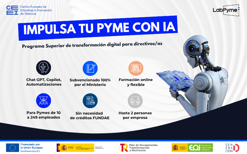 Curso Transforma digitalmente tu empresa y tu futuro profesional (septiembre)