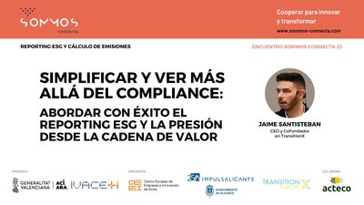 Presentaci�n Simplificar los procesos ESG y ver m�s all� del compliance: presi�n de la cadena de valor y los financiadores