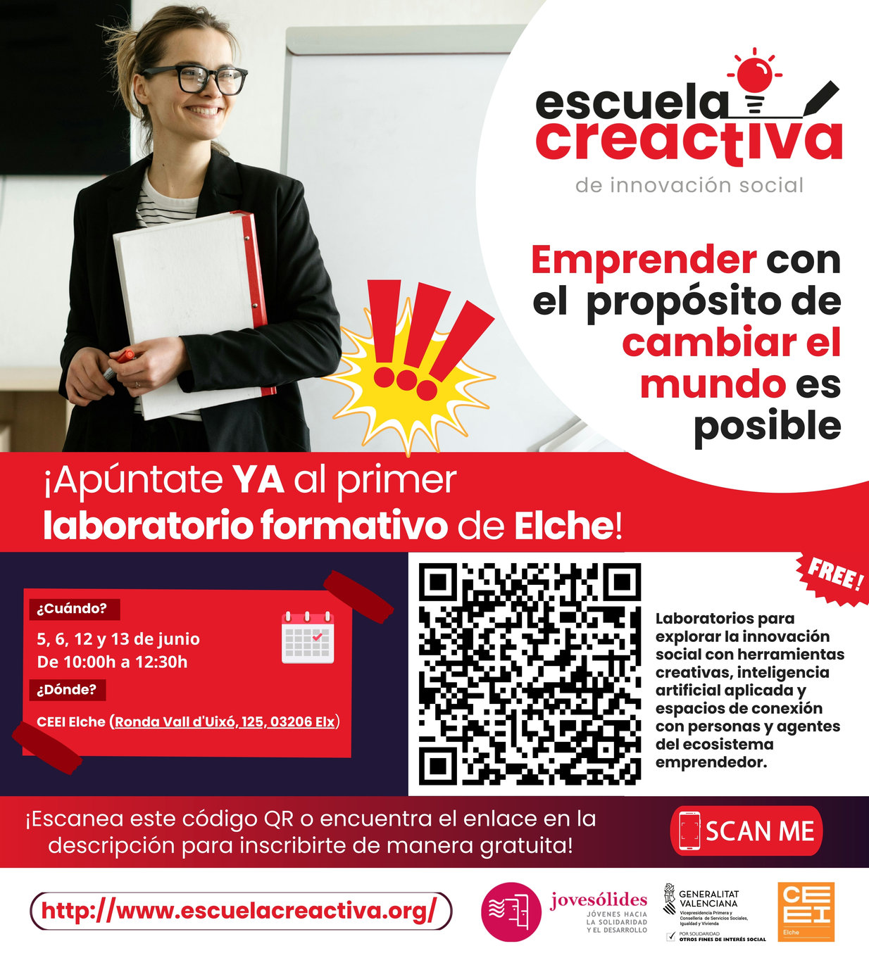 Vuelve a Elche Escuela Creactiva de Innovaci�n Social