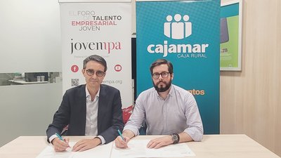 Jovempa y Cajamar renuevan convenio de colaboraci�n para apoyar a las j�venes empresas