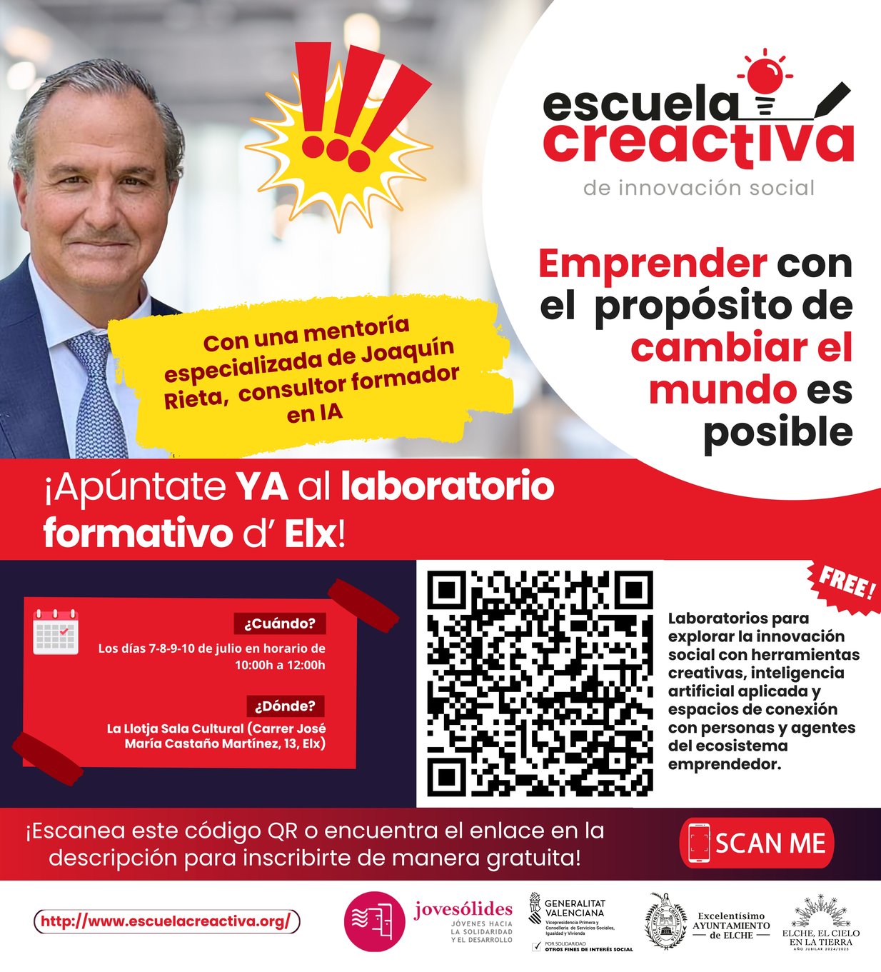 ���ltimas plazas "ESCUELA CREACTIVA" !!