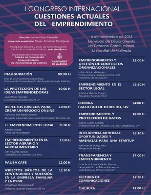 I Congreso Internacional Cuestiones actuales del Emprendimiento