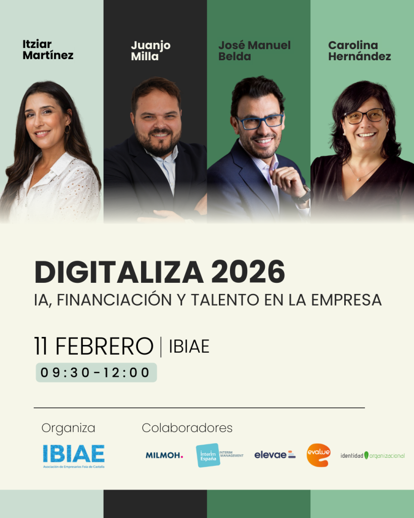 DIGITALIZA 2026: IA, financiación y talento en la empresa