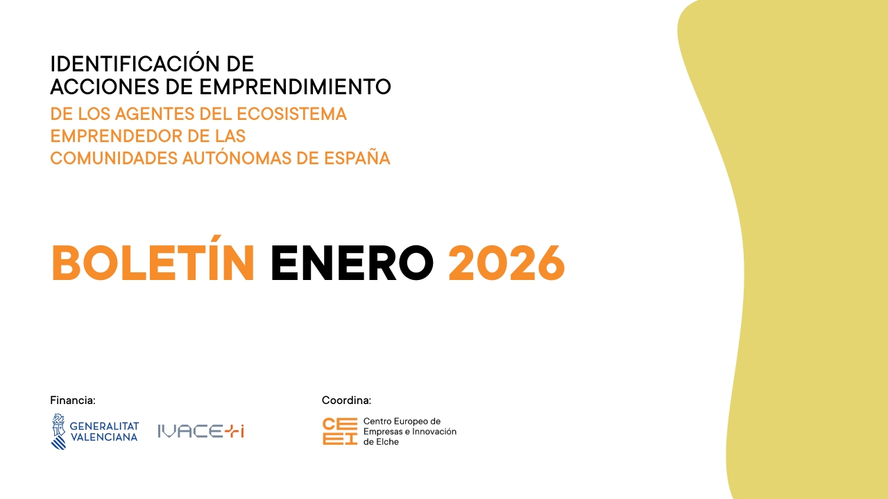 Enero de 2026 | Bolet�n de Identificaci�n de las acciones de emprendimiento de AEE de las CCAA de Espa�a