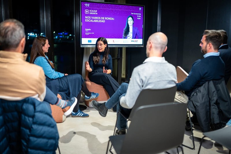 Programa scaleup growth CEEI Valencia de la sesi�n con Natalia Villora, CEO Flowww