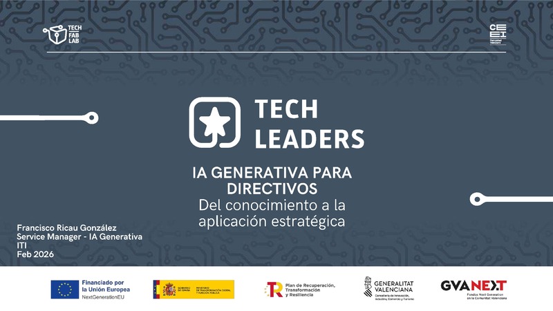 IA Generativa para Directivos — del conocimiento a la aplicación estratégica