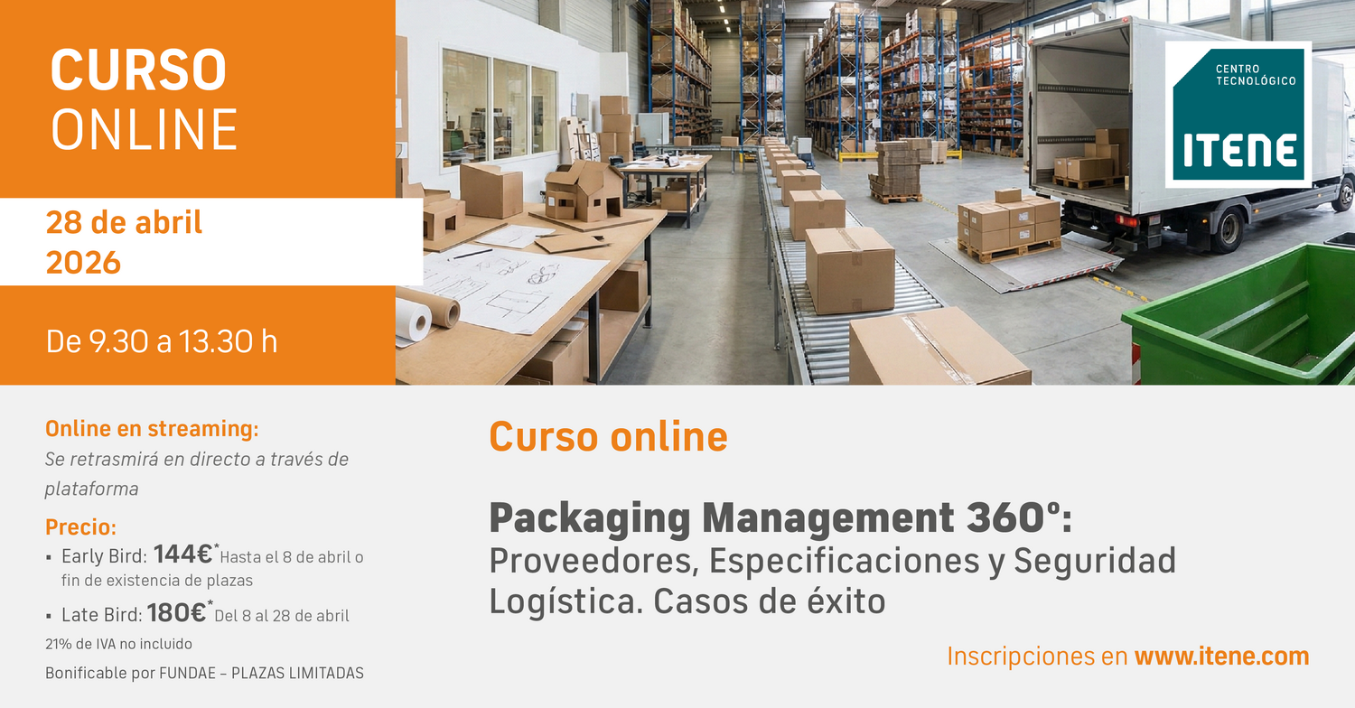Curso online � Packaging Management 360�: Proveedores, Especificaciones y Seguridad Log�stica. Casos de �xito