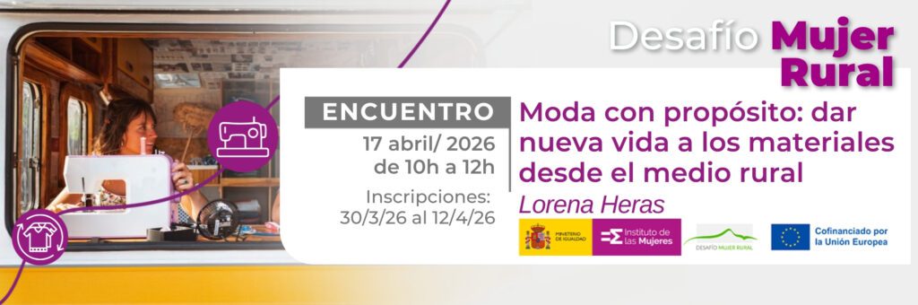 Economía circular, moda sostenible y emprendimiento artesanal rural