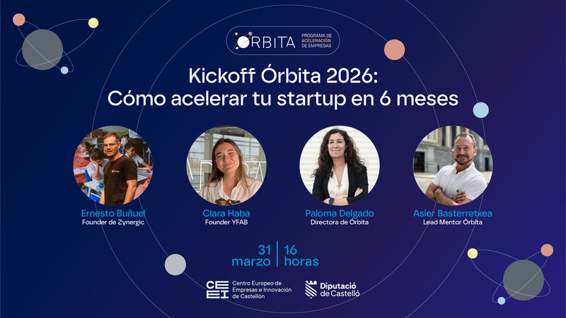 Kickoff Órbita 2026: Cómo acelerar tu startup en 6 meses