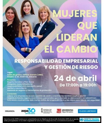 Mujeres que lideran el cambio: Responsabilidad empresarial y gesti�n de riesgo