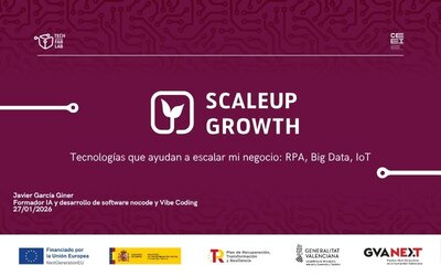 Presentaci�n "Tecnolog�as que ayudan a escalar mi negocio: RPA, Big Data e IoT"