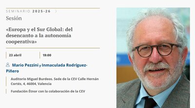 Seminario �tnor: Europa y el Sur Global, del desencanto a la autonom�a cooperativa