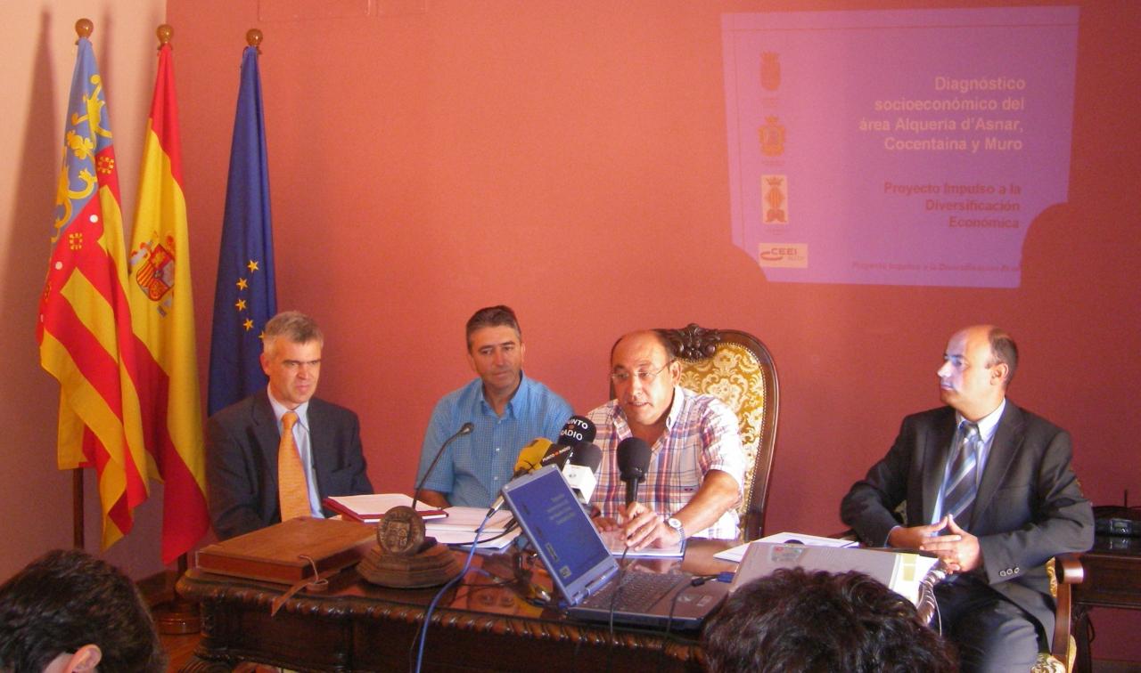 Im�gen Presentaci�n Diagn�stico Socioecon�mico Comarca