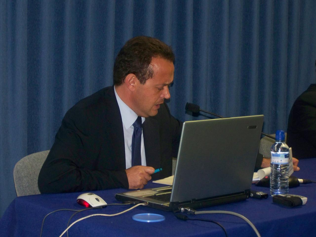 Jos� Mu�oz, Bancaja, en el foro de financiaci�n 2008 CEEI Valencia