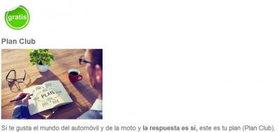 �PLAN CLUB TOTALMENTE GRATIS!
