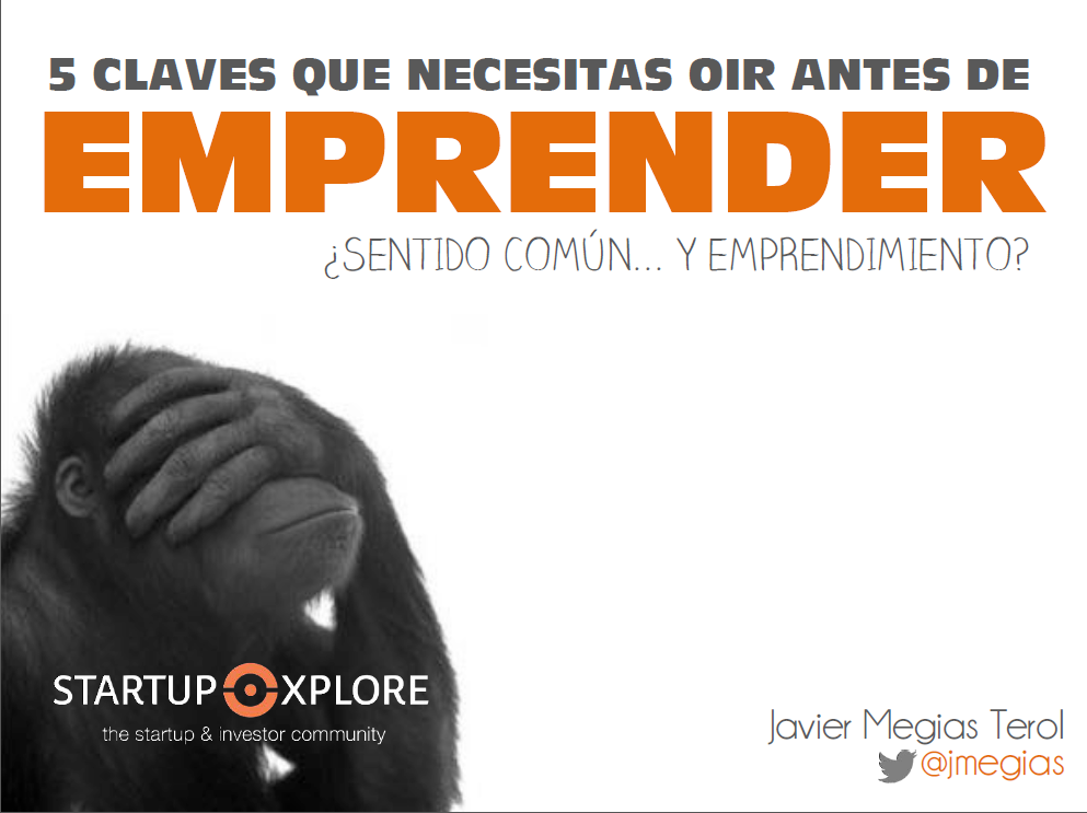 Ponencia de Javier Meg�as en presentaci�n Informe GEM CV 2015