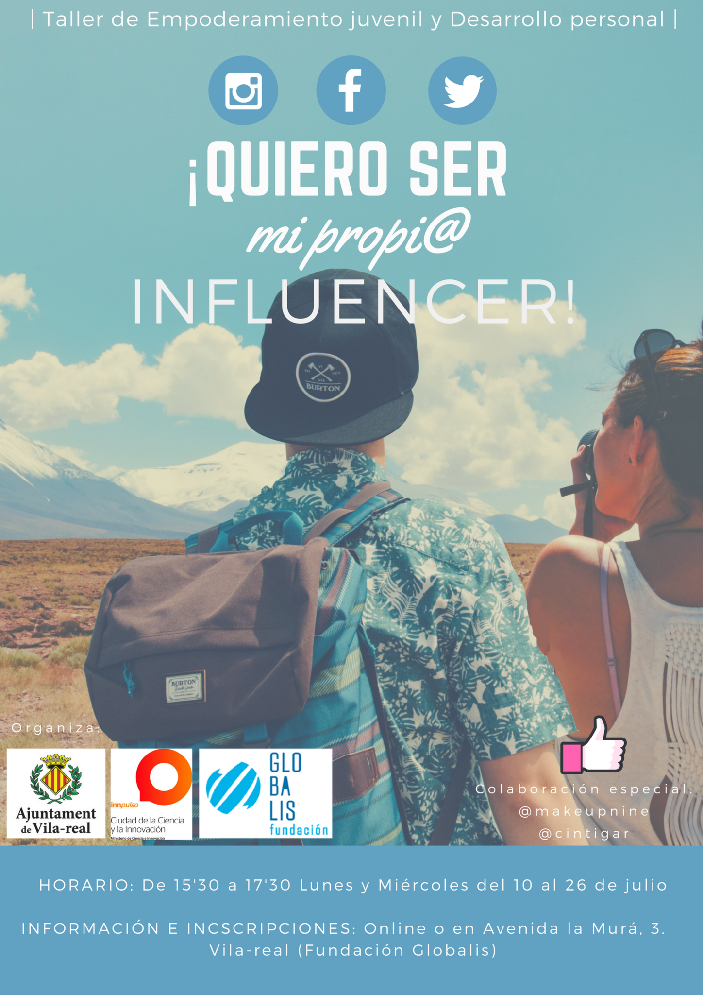 �QUIERO SER MI PROPI@ INFLUENCER!�