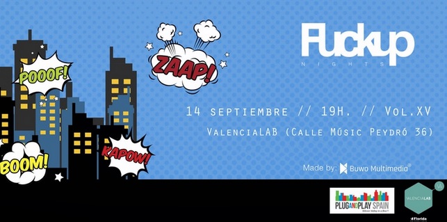 XV edici�n de Fuckup Nights Valencia