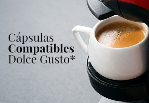 C�psulas compatibles con Dolce Gusto