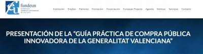 AVI presenta en el MUA su nueva Gu�a de Compra P�blica Innovadora