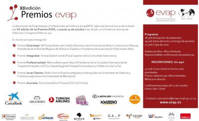 XII Edici�n Premios EVAP 2019