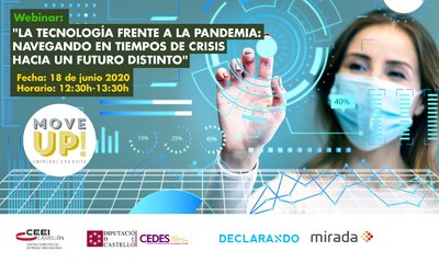 Webinar: "La tecnolog�a frente a la pandemia: navegando en tiempos de crisis hacia un futuro distinto"