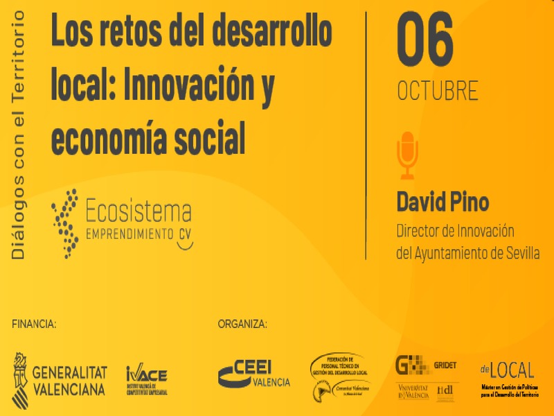 Los retos del desarrollo local: Innovaci�n y econom�a social