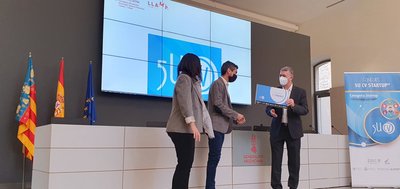 Econom�a premia ocho proyectos transformadores en el concurso 5U-CV Startup 2020