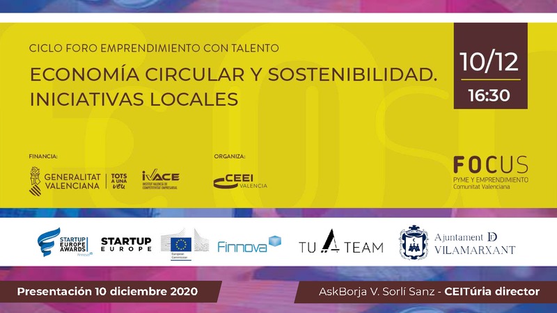 Econom�a Circular. El ejemplo de Vilamarxant