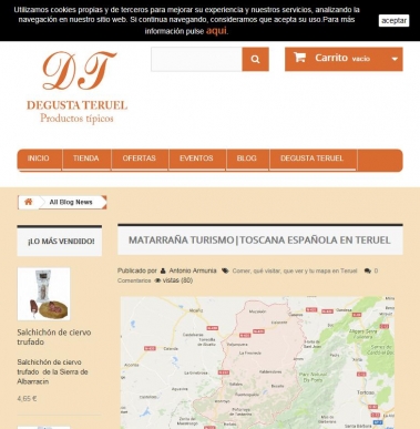 Gastronom�a y turismo de Teruel, los gran visitados por la comunidad valenciana