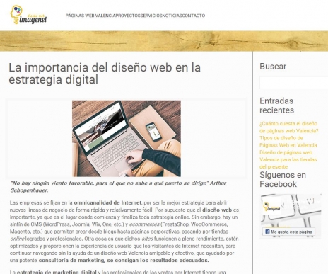 La importancia del dise�o web en la estrategia digital