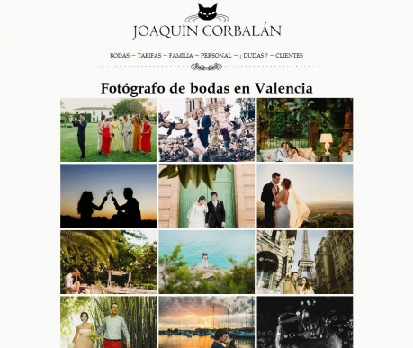 Fot�grafo de Bodas diferente SIN POSADOS en Valencia (Joaquin Corbalan)