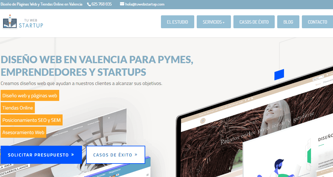 Dise�o Web en Valencia Tu Web Startup