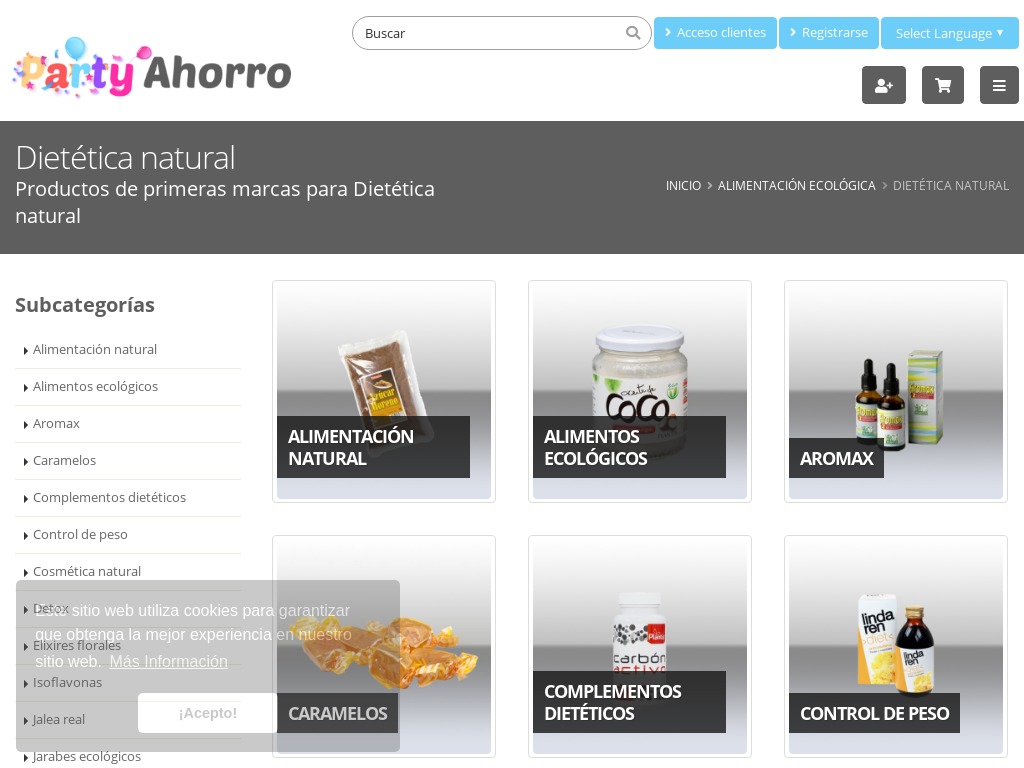 DIET�TICA NATURAL.- Productos de Diet�tica Natural y Herbolario