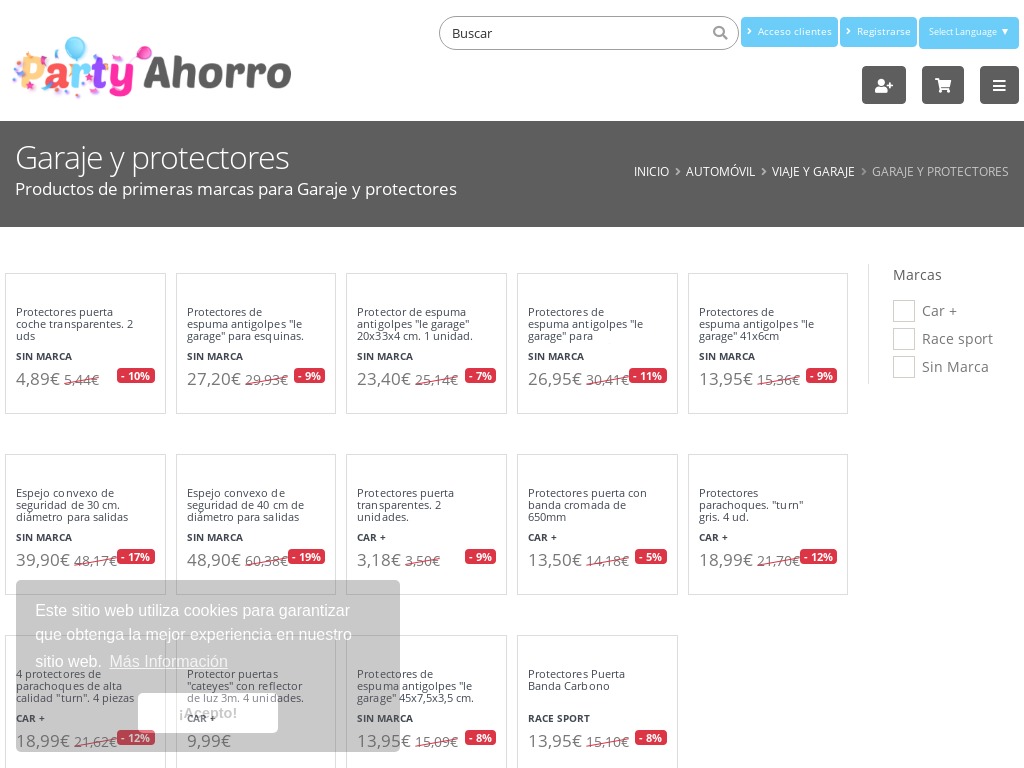 Protectores de Garaje al mejor precio