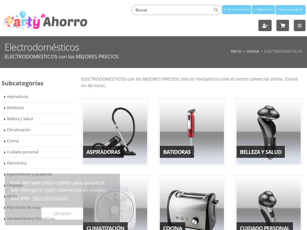 ELECTRODOMESTICOS con los MEJORES PRECIOS