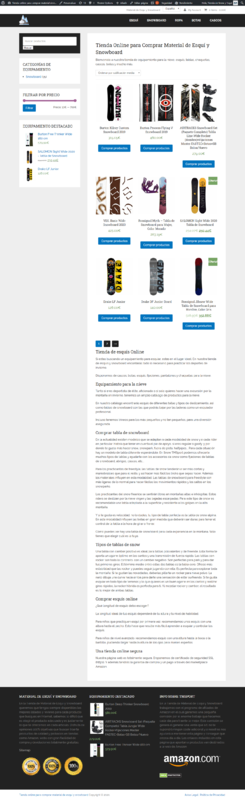 Tienda de Material de Esqu� y Snowboard