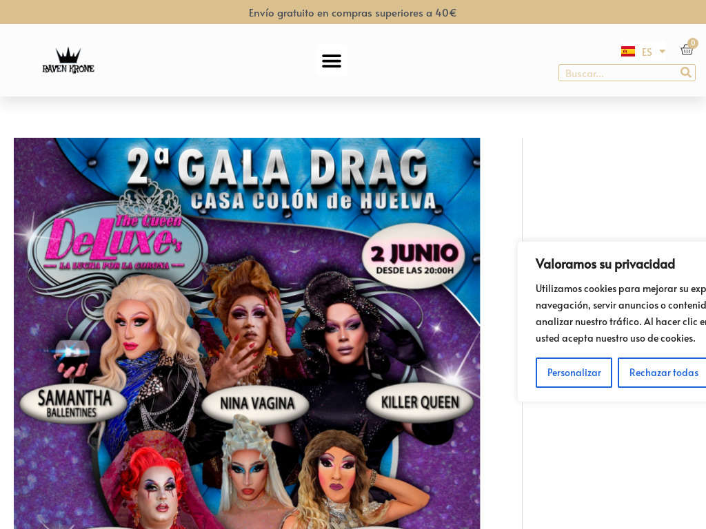 2� Gala Drag Huelva The Queen Deluxe, la lucha por la corona