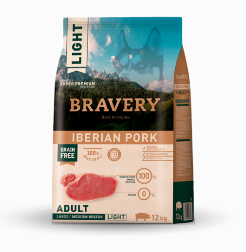 Comida Light para Perros. Alimentaci�n Natural - Bravery