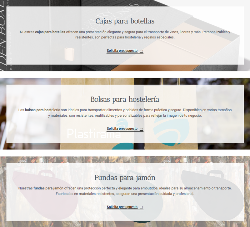 Bolsas y fundas para hosteler�a | Plastirama